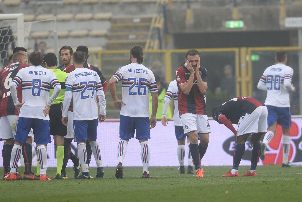 Bologna – Sampdoria 3-0: la partita in 10 foto