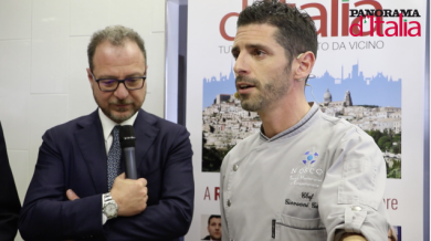 Uno storione dai sapori siciliani: lo showcooking di Giovanni Galesi