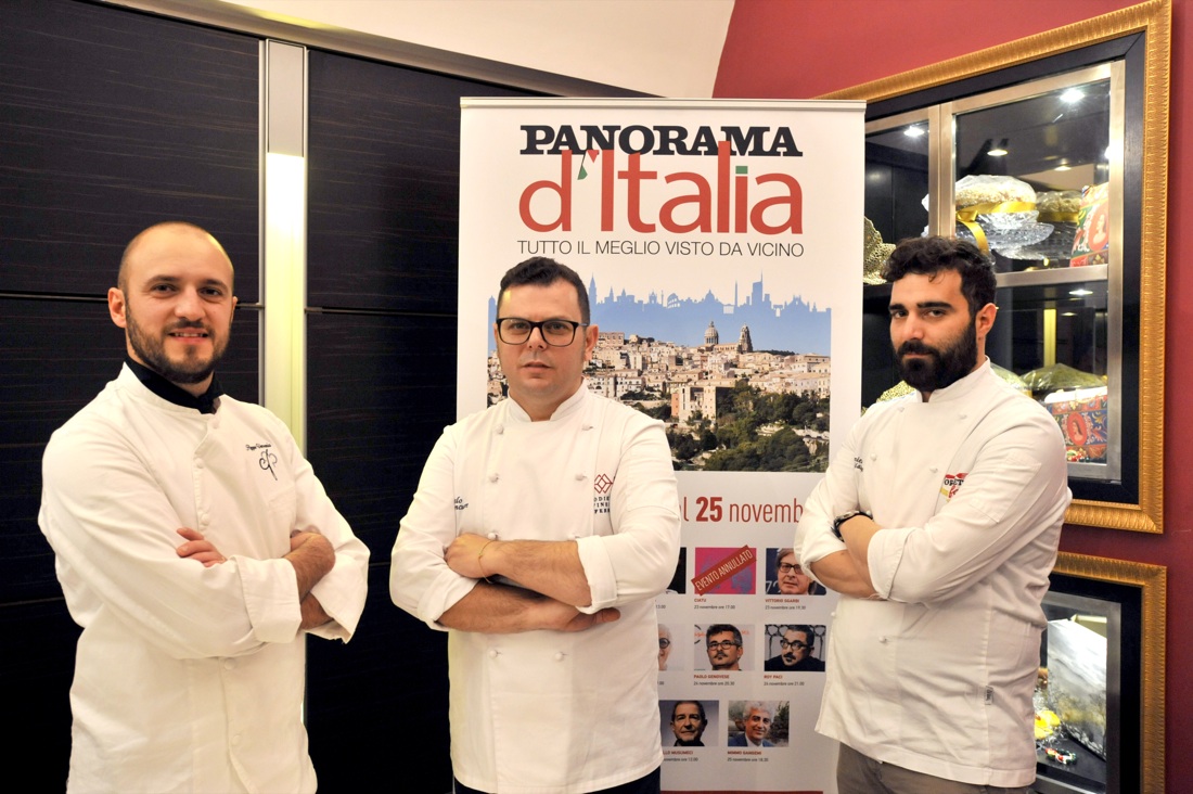 Lo spaghettone alle sarde, finocchietto e pane abbrustolito di Peppe Venezia