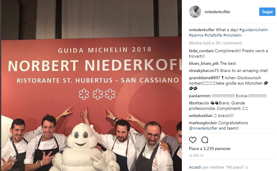 Chi è Norbert Niederkofler, il nuovo chef tre stelle Michelin Chi è Norbert Niederkofler, il nuovo chef tre stelle Michelin
