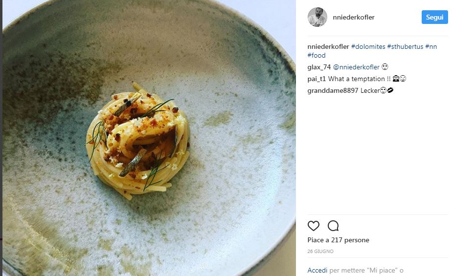 Chi è Norbert Niederkofler, il nuovo chef tre stelle Michelin Chi è Norbert Niederkofler, il nuovo chef tre stelle Michelin