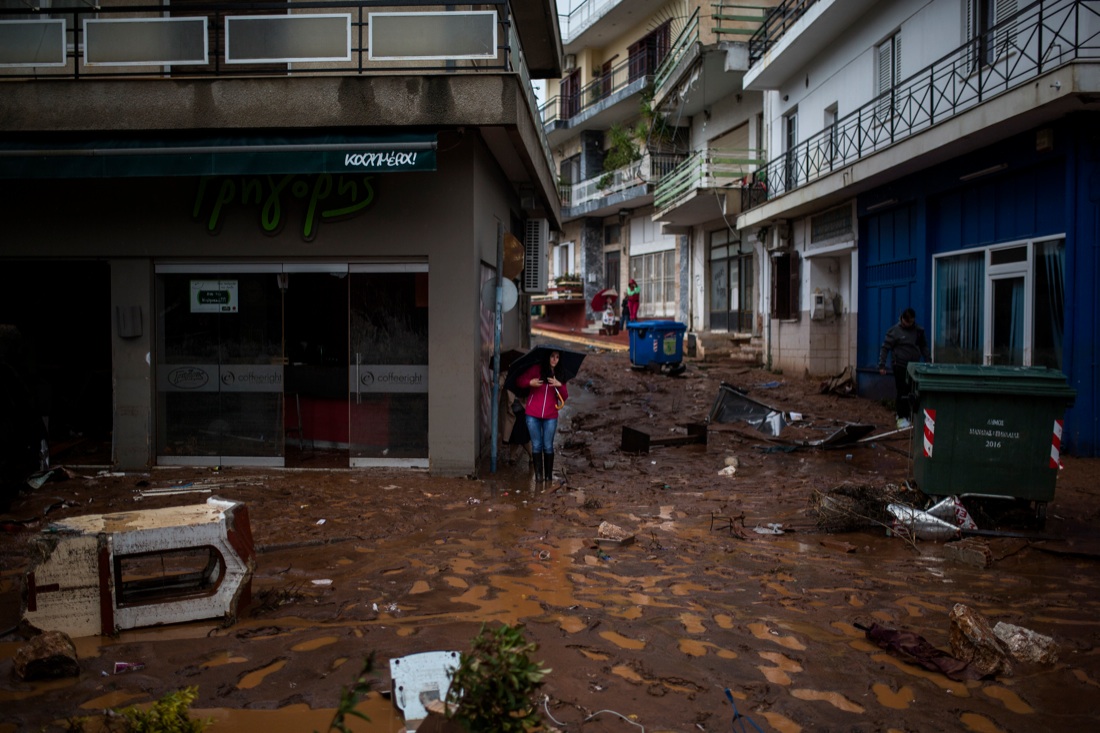 La Grecia devastata dal maltempo – FOTO La Grecia devastata dal maltempo – FOTO