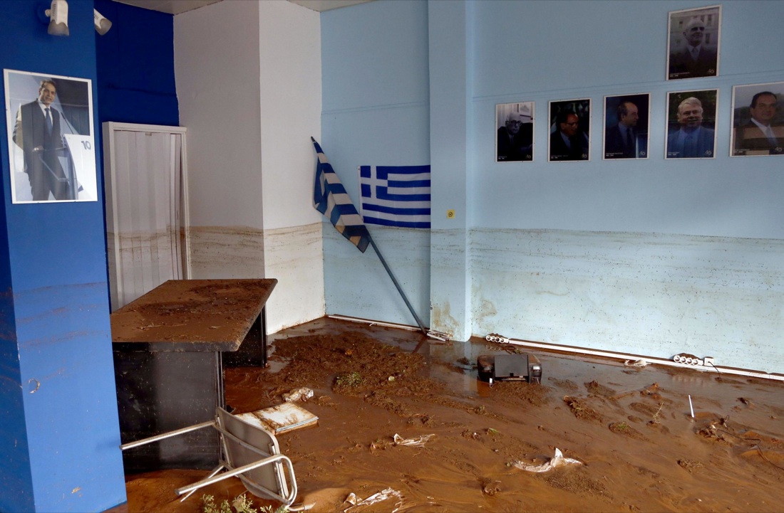 La Grecia devastata dal maltempo – FOTO La Grecia devastata dal maltempo – FOTO