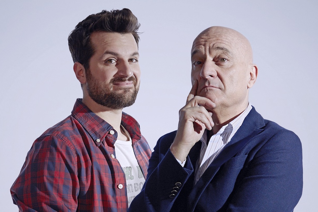 The Comedians, la serie con Claudio Bisio e Frank Matano