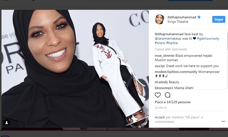 La prima Barbie col velo celebra la libertà di scegliere