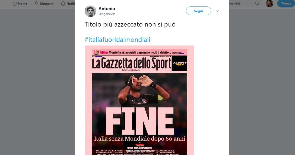 #Italiafuoridaimondiali: le foto e i tweet più divertenti del day after #Italiafuoridaimondiali: le foto e i tweet più divertenti del day after