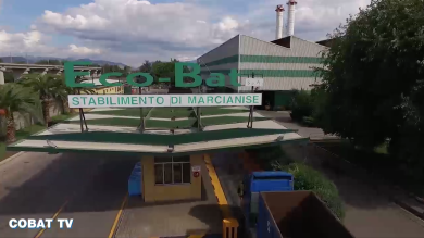 Ecobat, lo stabilimento “green” di Marcianise