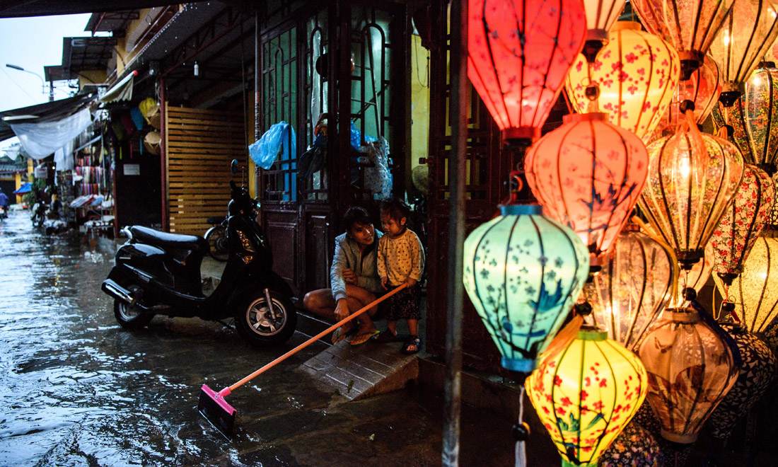Vietnam, la devastazione del tifone Damrey – Foto
