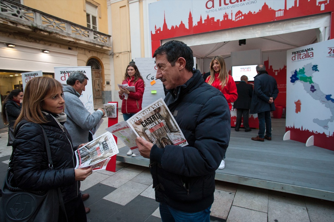 Panorama d’Italia a Caserta: l’inaugurazione – FOTO e VIDEO