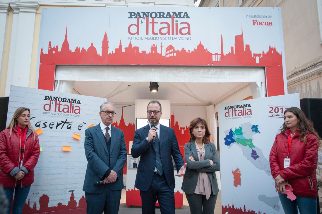 Panorama d’Italia a Caserta: l’inaugurazione – FOTO e VIDEO