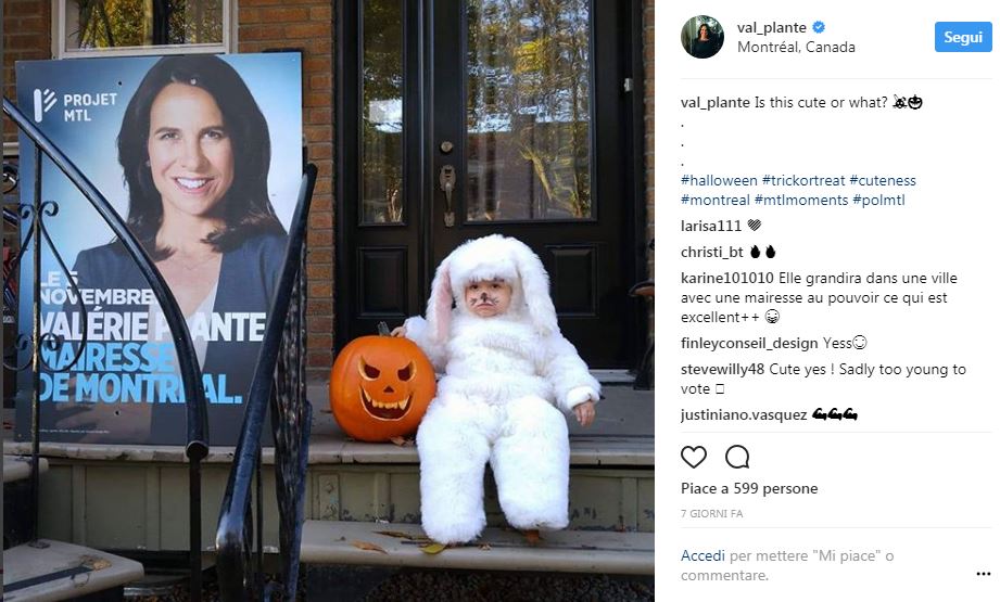 Ritratto di Valérie Plante, il primo sindaco donna di Montréal Ritratto di Valérie Plante, il primo sindaco donna di Montréal