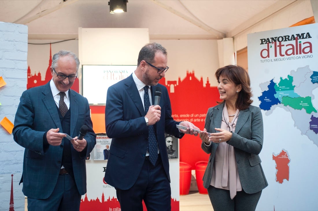 Cruciani e Lega del Filo d’Oro: i testimonial del bracciale – FOTO