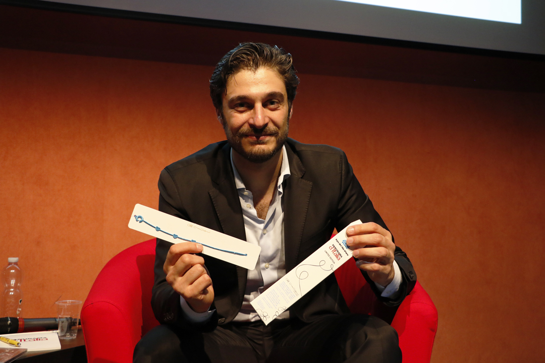 Cruciani e Lega del Filo d’Oro: i testimonial del bracciale – FOTO