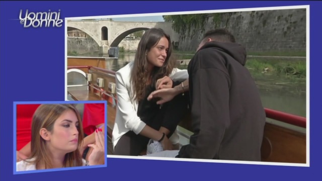 Uomini e Donne: la clamorosa lite tra Tina e Mattia Marciano