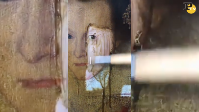 Come pulire un quadro antico in pochi minuti | video