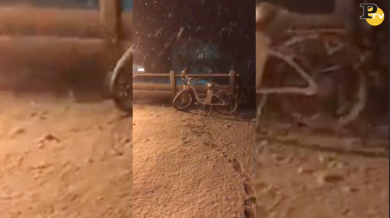 Maltempo: prima neve in montagna (dopo “l’estate” di novembre) | video