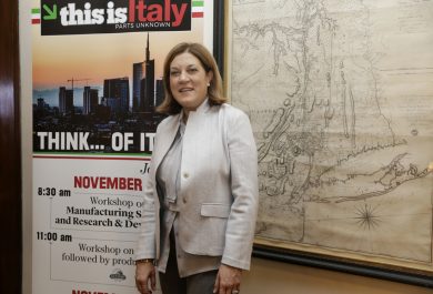 Italy of environmental sustainability showcase in New York City