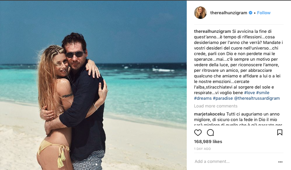 Michelle Hunziker, fuga alle Maldive prima di Sanremo