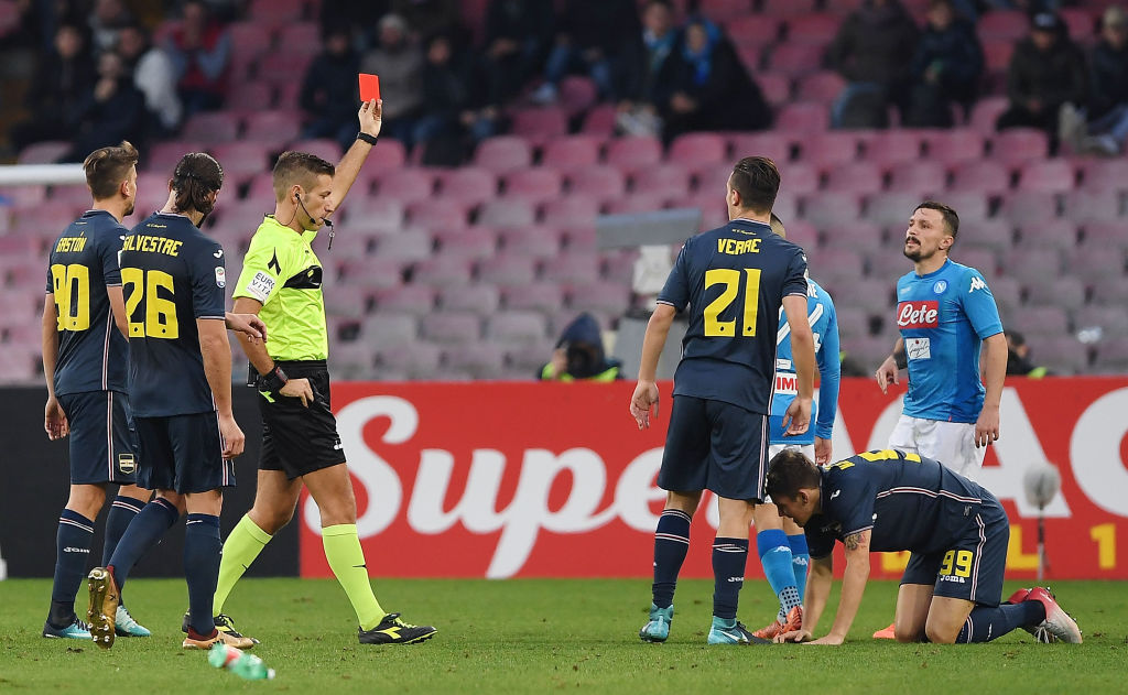 Napoli – Sampdoria 3-2: la partita in 10 foto