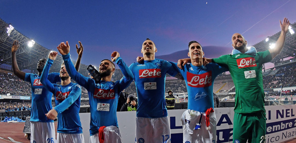 Napoli – Sampdoria 3-2: la partita in 10 foto