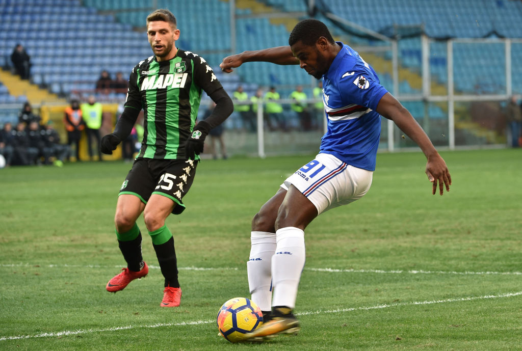 Sampdoria – Sassuolo 0-1: la partita in 10 foto