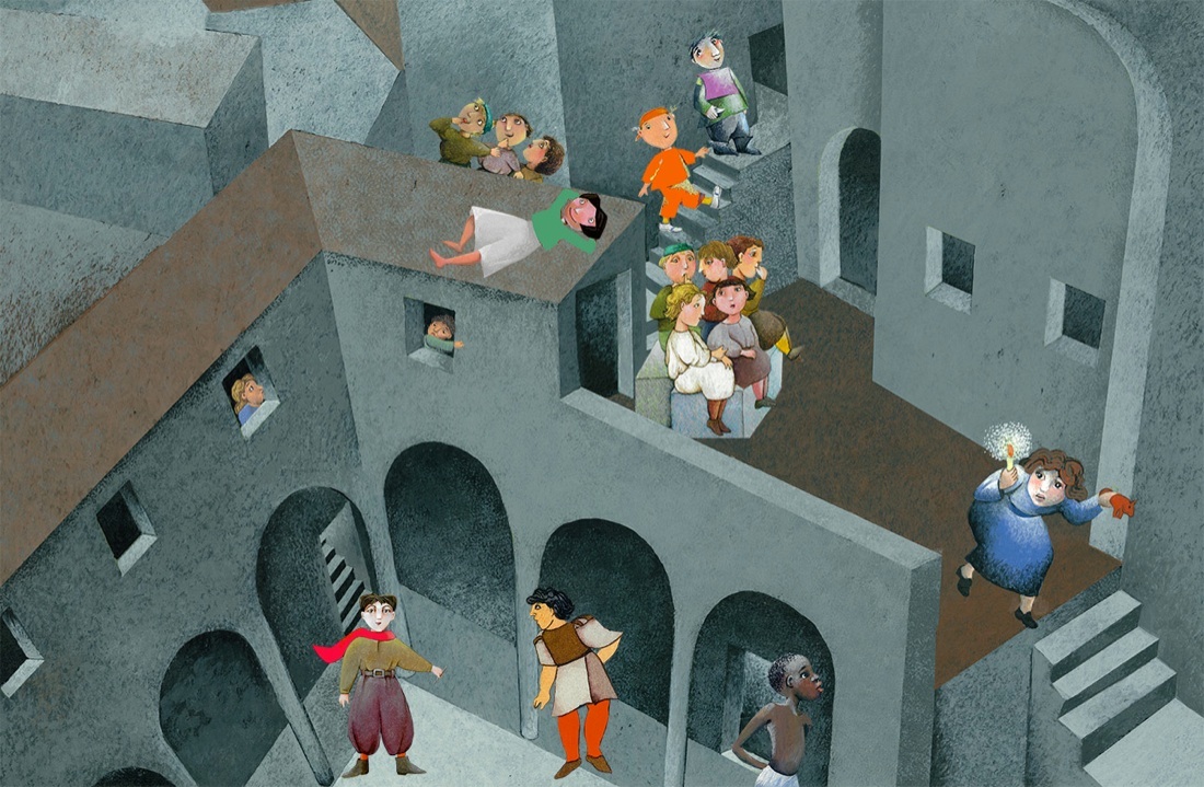 Storie di bambini. I disegni di Letizia Galli in mostra a Venezia Storie di bambini. I disegni di Letizia Galli in mostra a Venezia