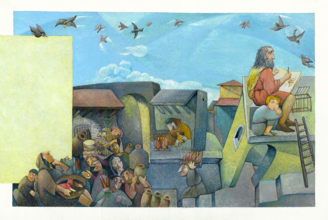 Storie di bambini. I disegni di Letizia Galli in mostra a Venezia Storie di bambini. I disegni di Letizia Galli in mostra a Venezia