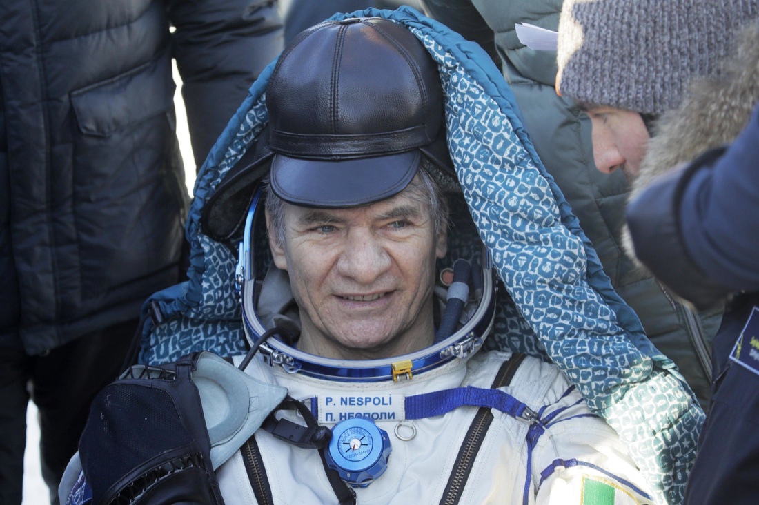 Il ritorno di Paolo Nespoli dallo spazio – FOTO Il ritorno di Paolo Nespoli dallo spazio – FOTO