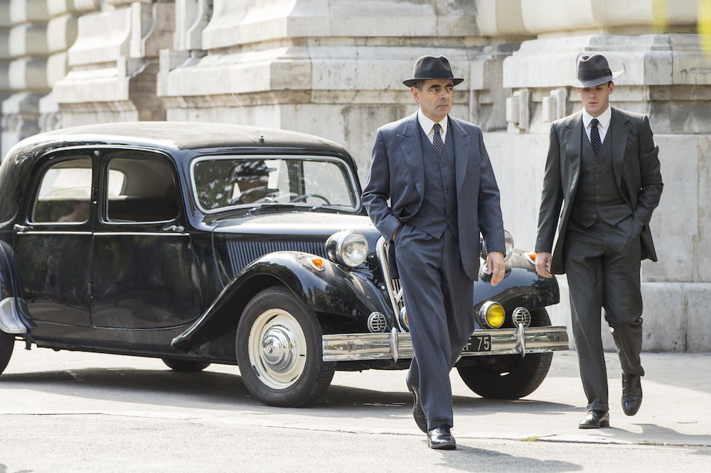 Mr Bean diventa Maigret: foto e video in esclusiva