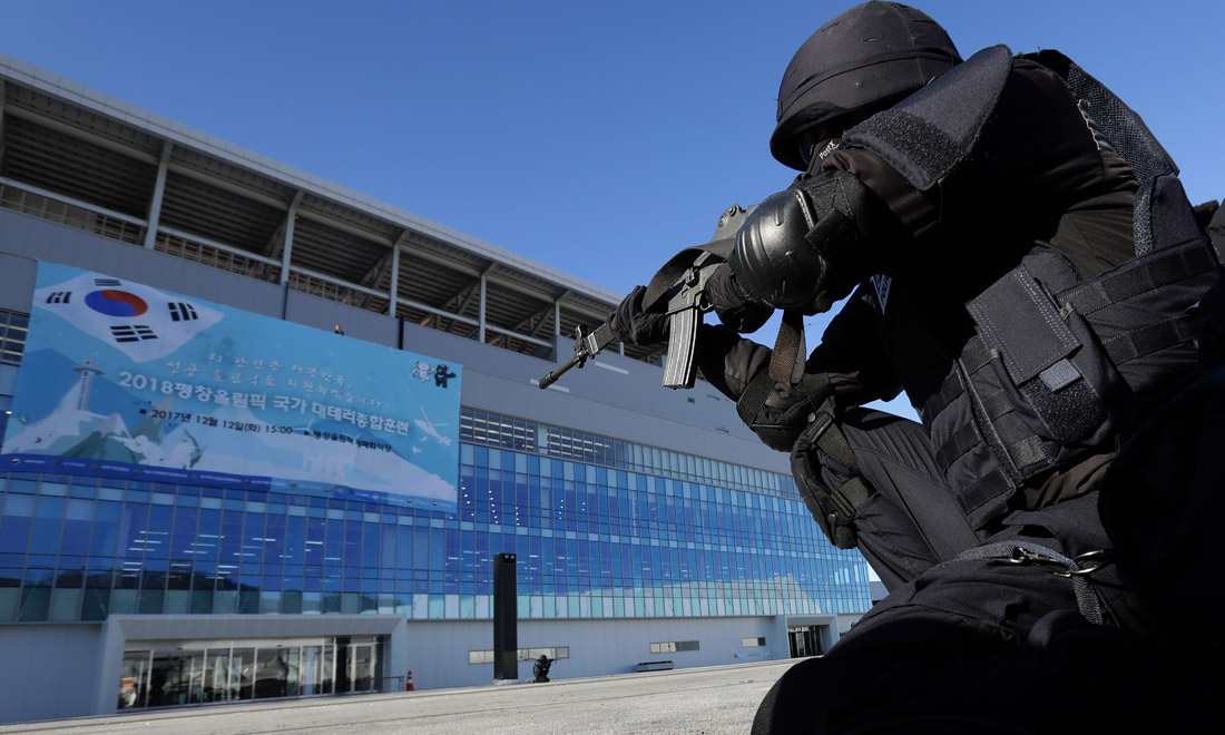 Corea del Sud, esercitazioni anti-terrorismo per le Olimpiadi invernali – Foto