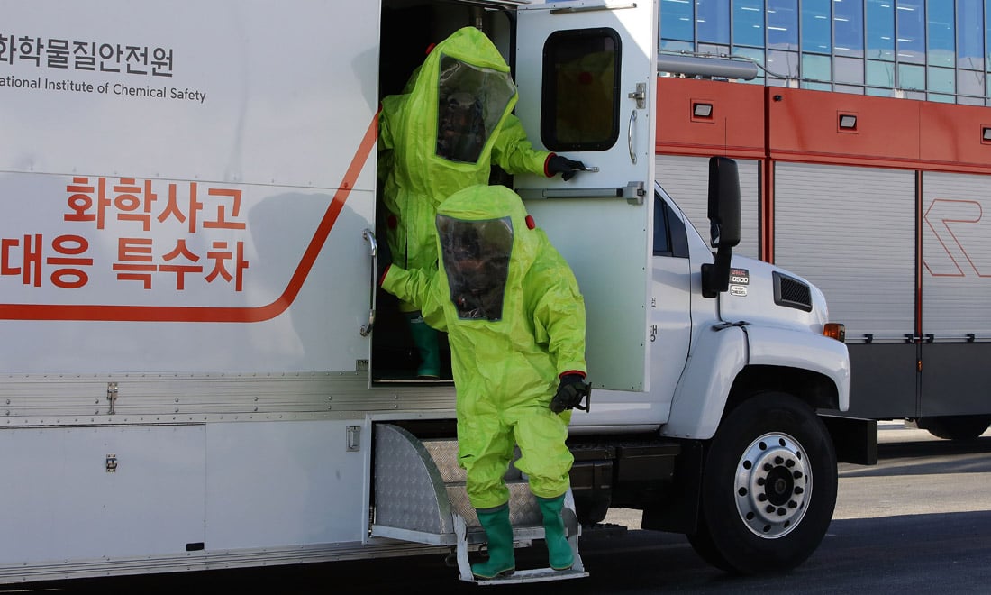 Corea del Sud, esercitazioni anti-terrorismo per le Olimpiadi invernali – Foto