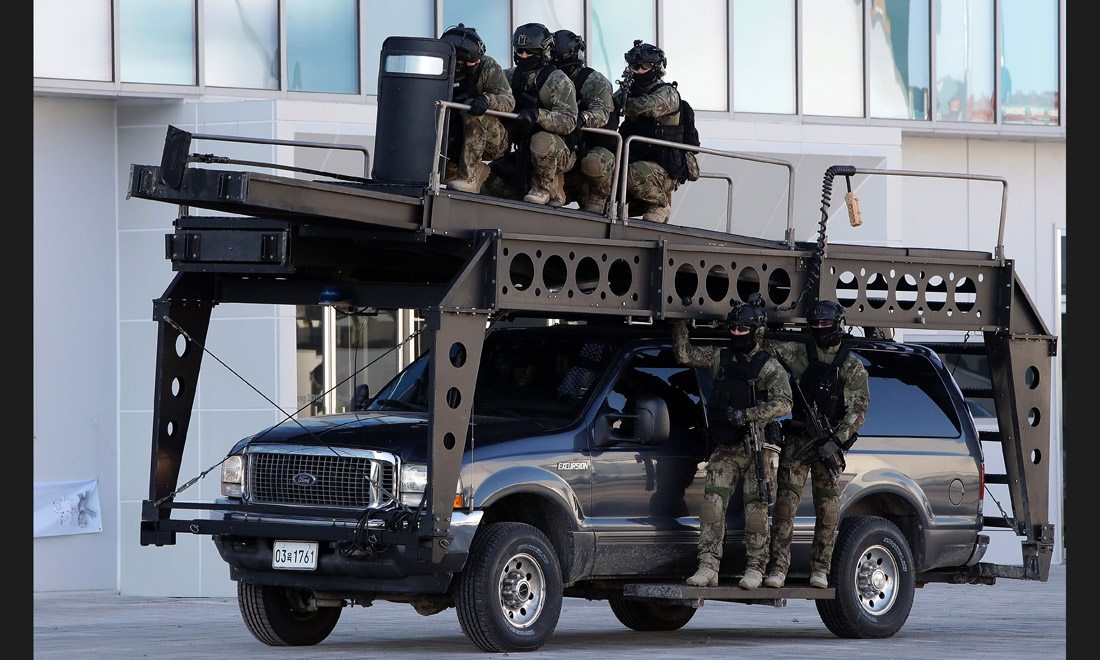 Corea del Sud, esercitazioni anti-terrorismo per le Olimpiadi invernali – Foto