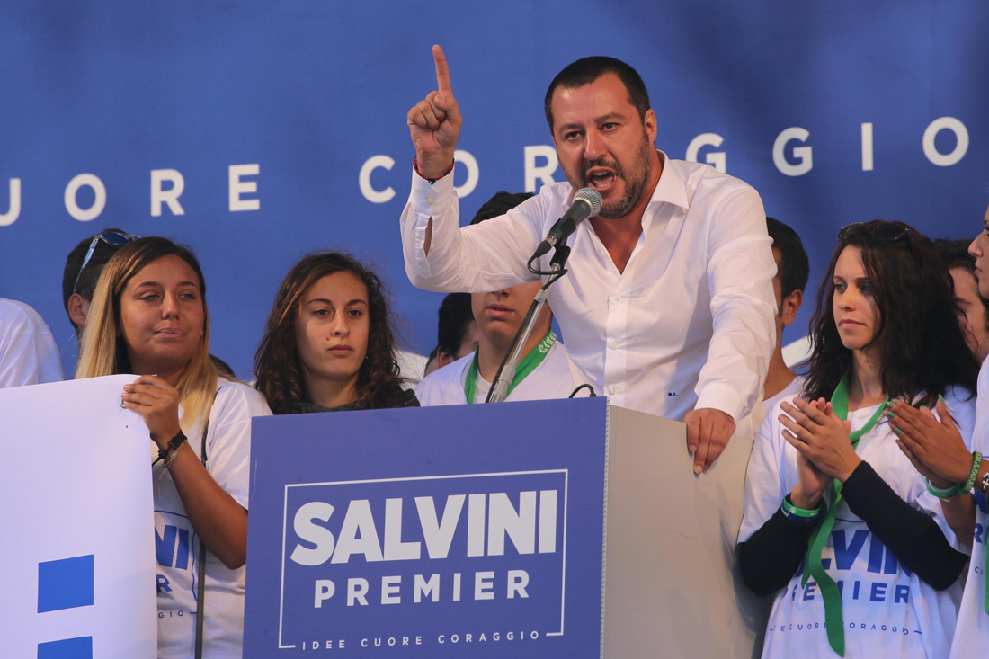 Salvini vuole fare il premier, ma non fa i conti con la realtà
