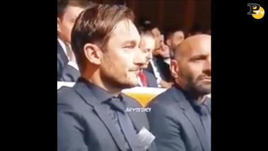 Il sorriso di Totti al sorteggio di Champions L. Roma-Shakhtar Donetsk | video