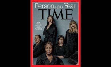 Time: #MeToo la persona dell’anno 2017