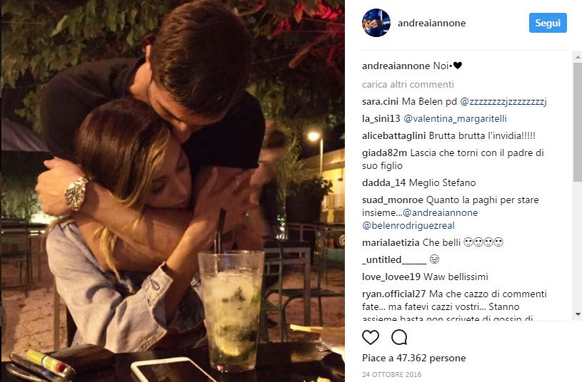 Belén e Iannone: tutti i retroscena della presunta crisi di coppia Belén e Iannone: tutti i retroscena della presunta crisi di coppia