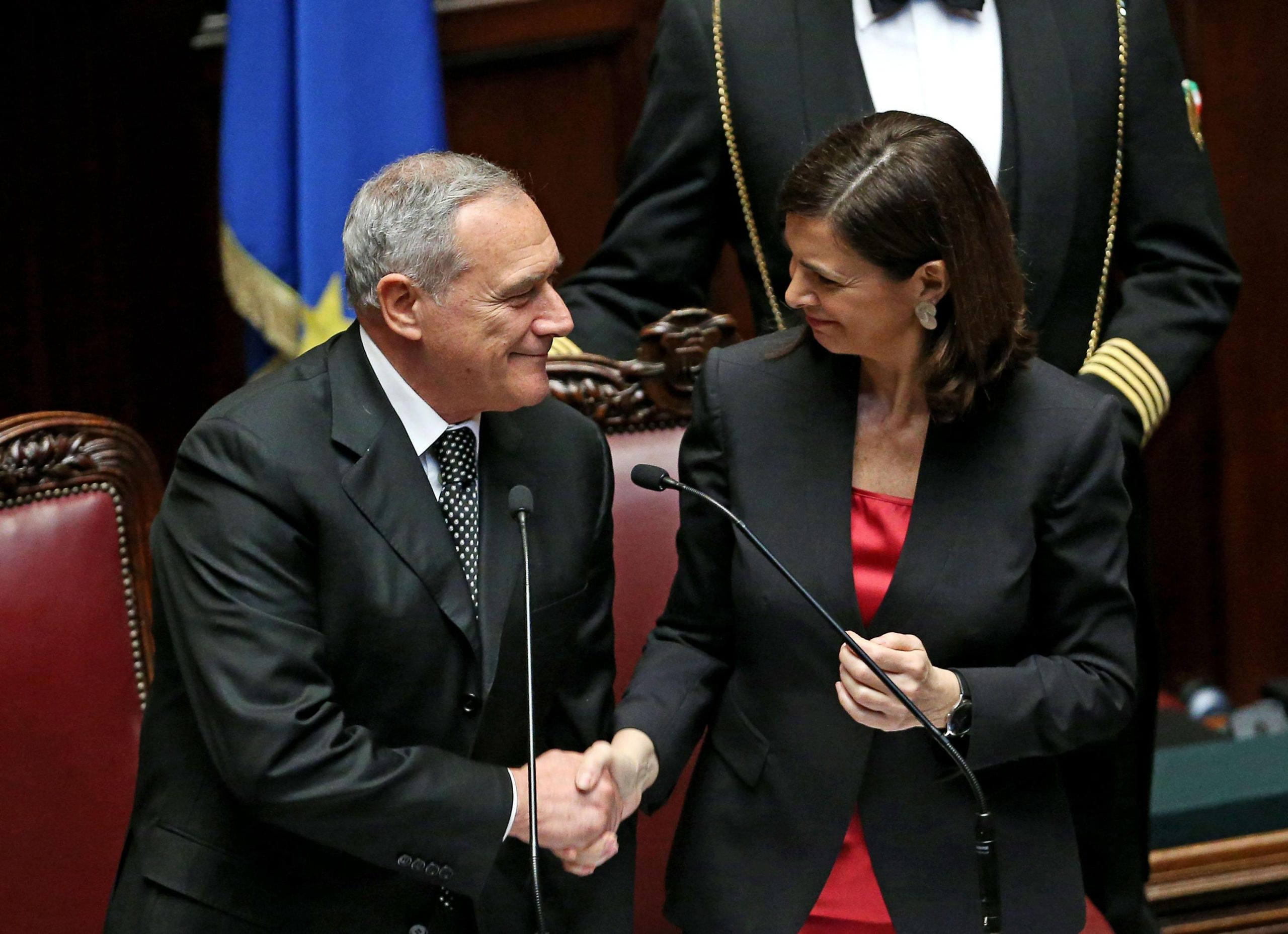 Pietro Grasso, Laura Boldrini e il degrado della politica italiana