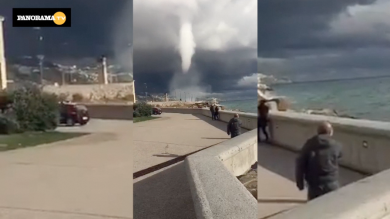 Tromba d’aria a Sanremo: danni | video