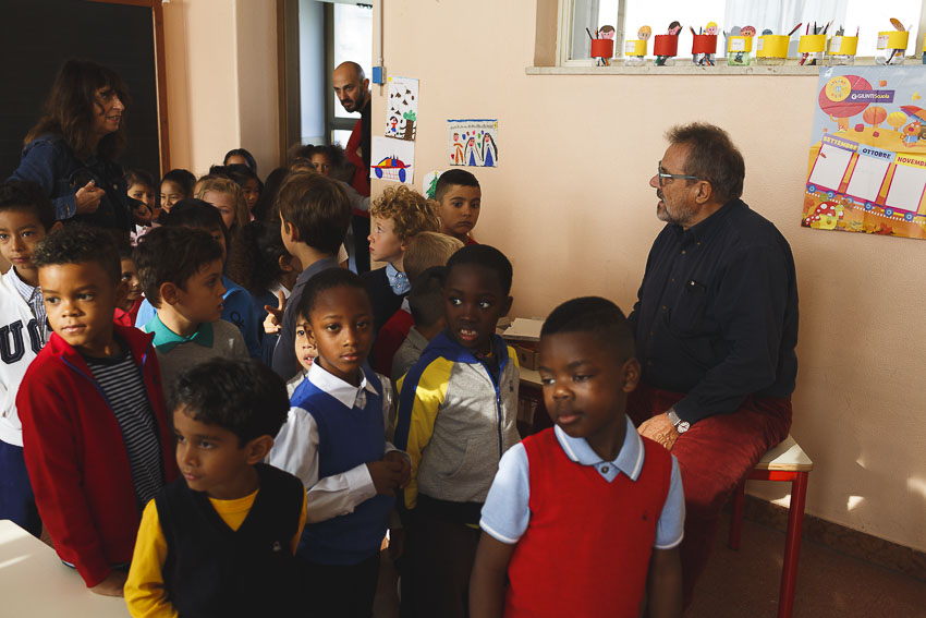 Oliviero Toscani e Benetton insieme per l’integrazione Oliviero Toscani e Benetton insieme per l’integrazione