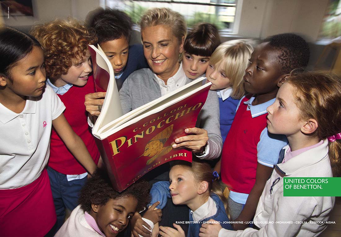 Oliviero Toscani e Benetton insieme per l’integrazione Oliviero Toscani e Benetton insieme per l’integrazione