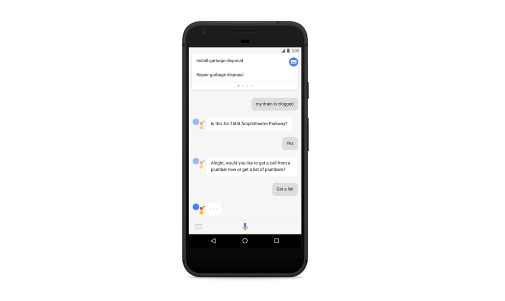 Google Assistant ti aiuta a trovare l’idraulico Google Assistant ti aiuta a trovare l’idraulico