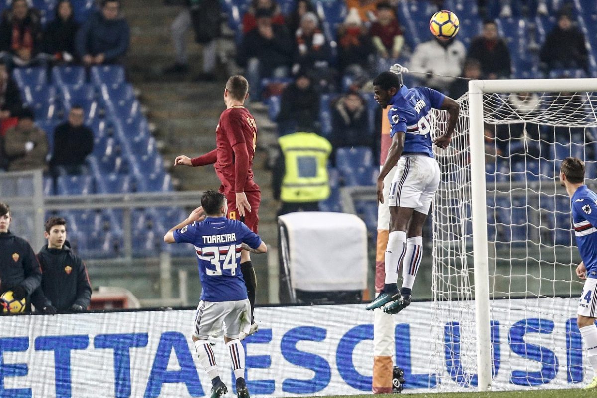 Roma – Sampdoria 0-1: la partita in 10 foto