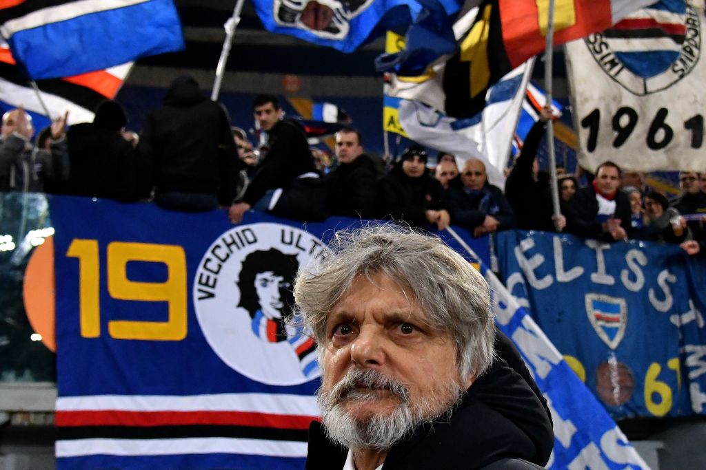 Roma – Sampdoria 0-1: la partita in 10 foto