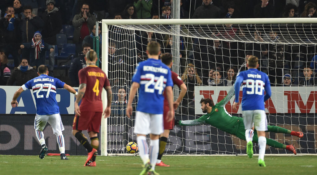 Sampdoria – Roma 1-1: la partita in 10 foto
