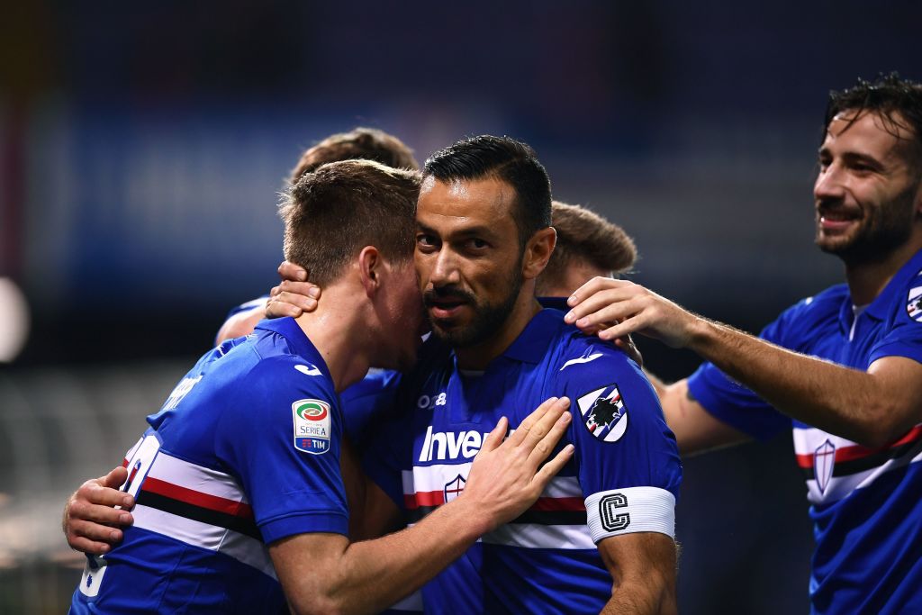 Sampdoria – Roma 1-1: la partita in 10 foto