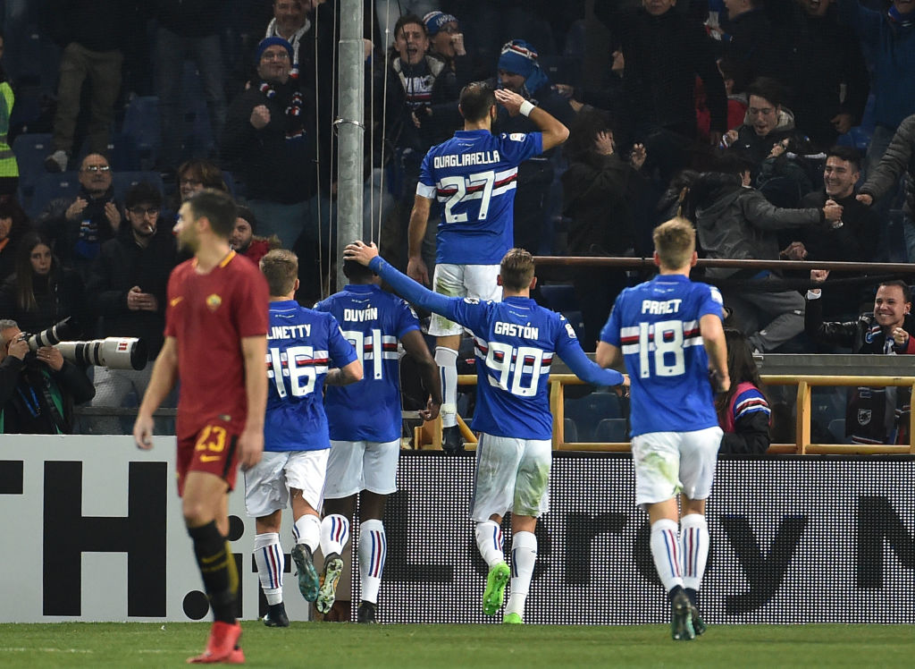 Sampdoria – Roma 1-1: la partita in 10 foto