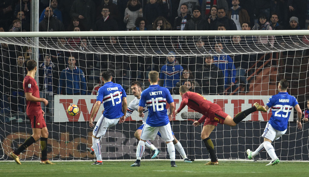 Sampdoria – Roma 1-1: la partita in 10 foto