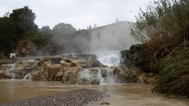 The hot springs of Saturnia