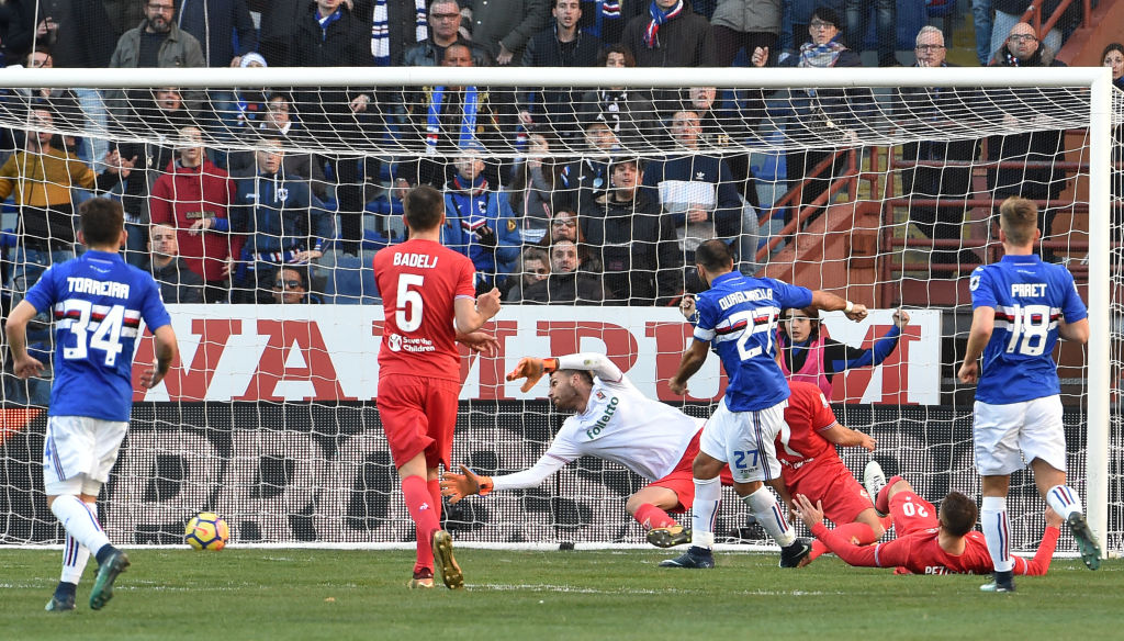 Sampdoria – Fiorentina 3-1: la partita in 10 foto