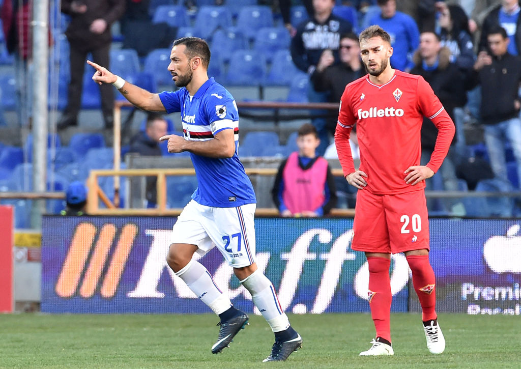 Sampdoria – Fiorentina 3-1: la partita in 10 foto